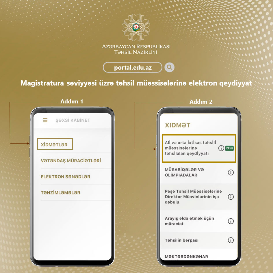 Magistratura üzrə II turda uğur qazananların qeydiyyatı üçün son gün