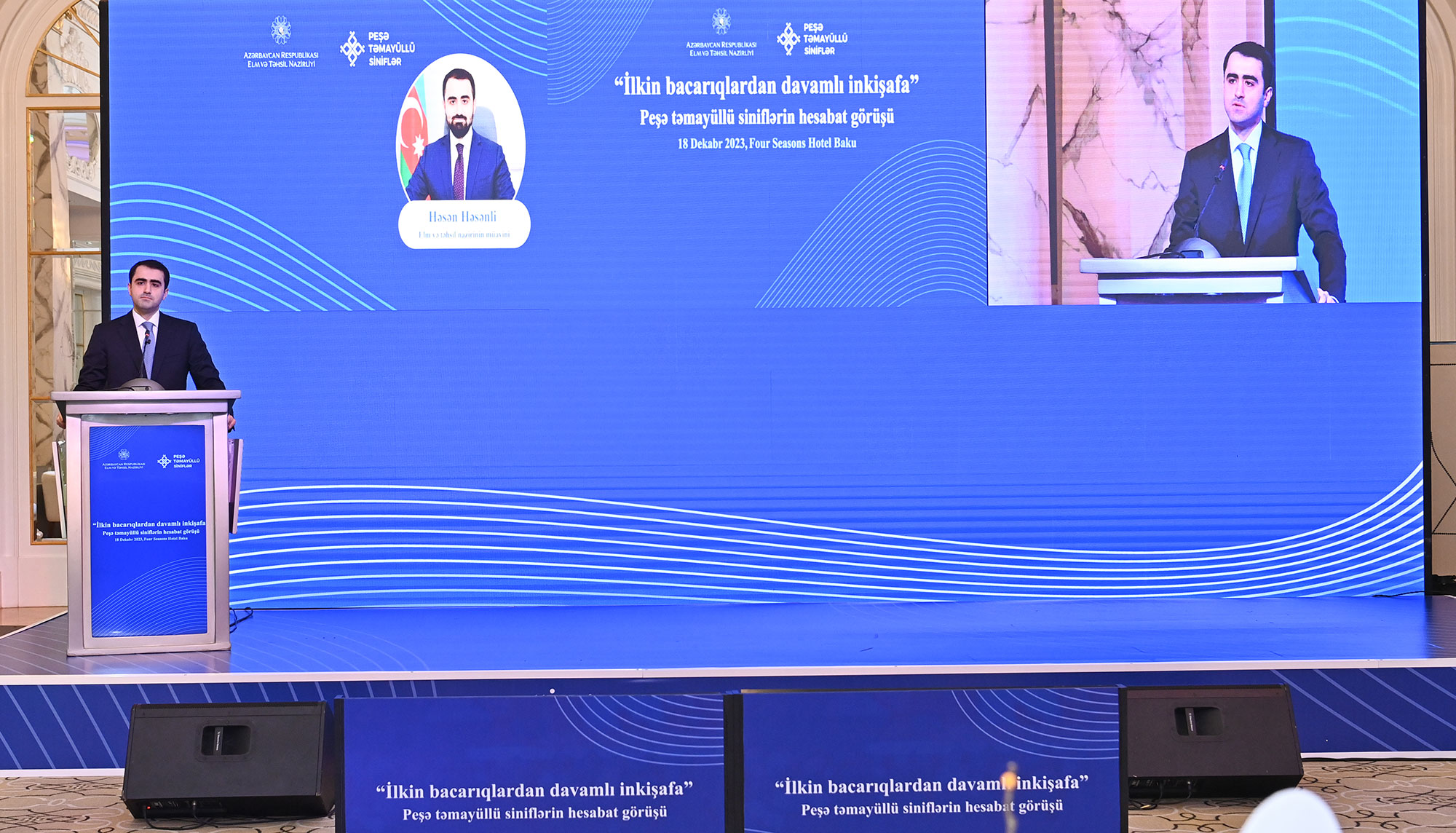 “Peşə təmayüllü siniflərin təşkili” layihəsinin hesabat tədbiri keçirilib