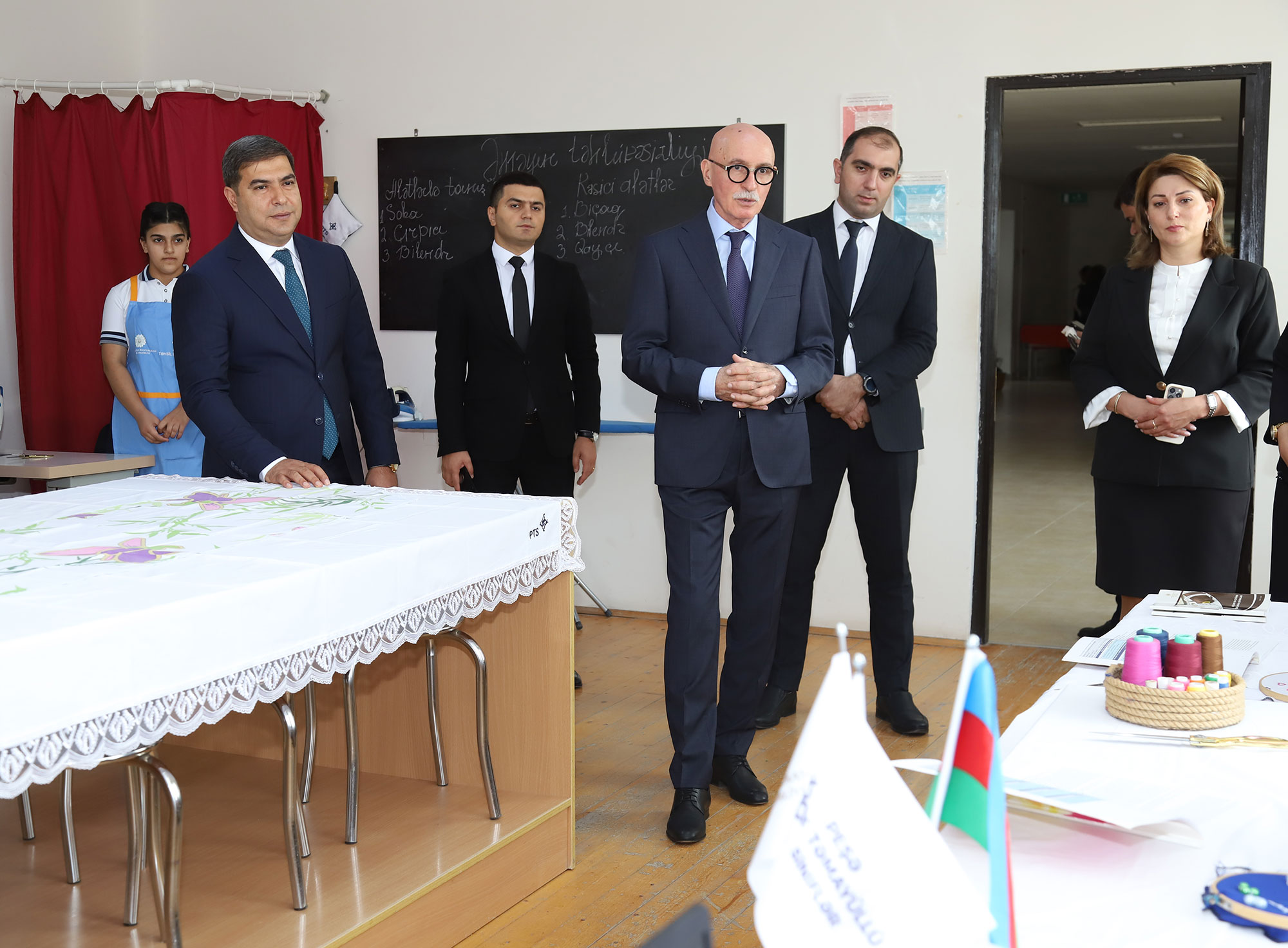 Nazir müavini Firudin Qurbanov Yevlaxda olub