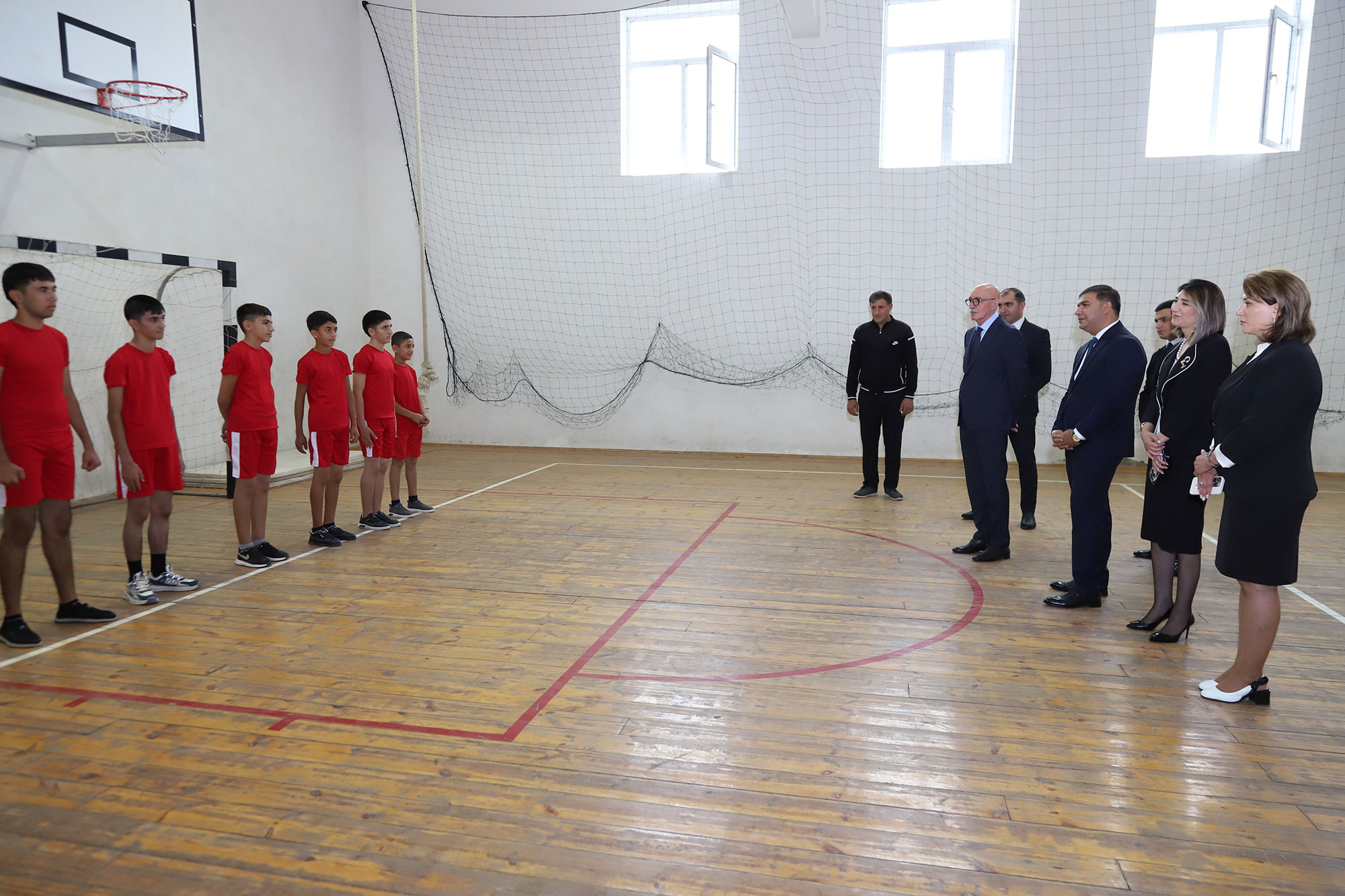 Nazir müavini Firudin Qurbanov Yevlaxda olub