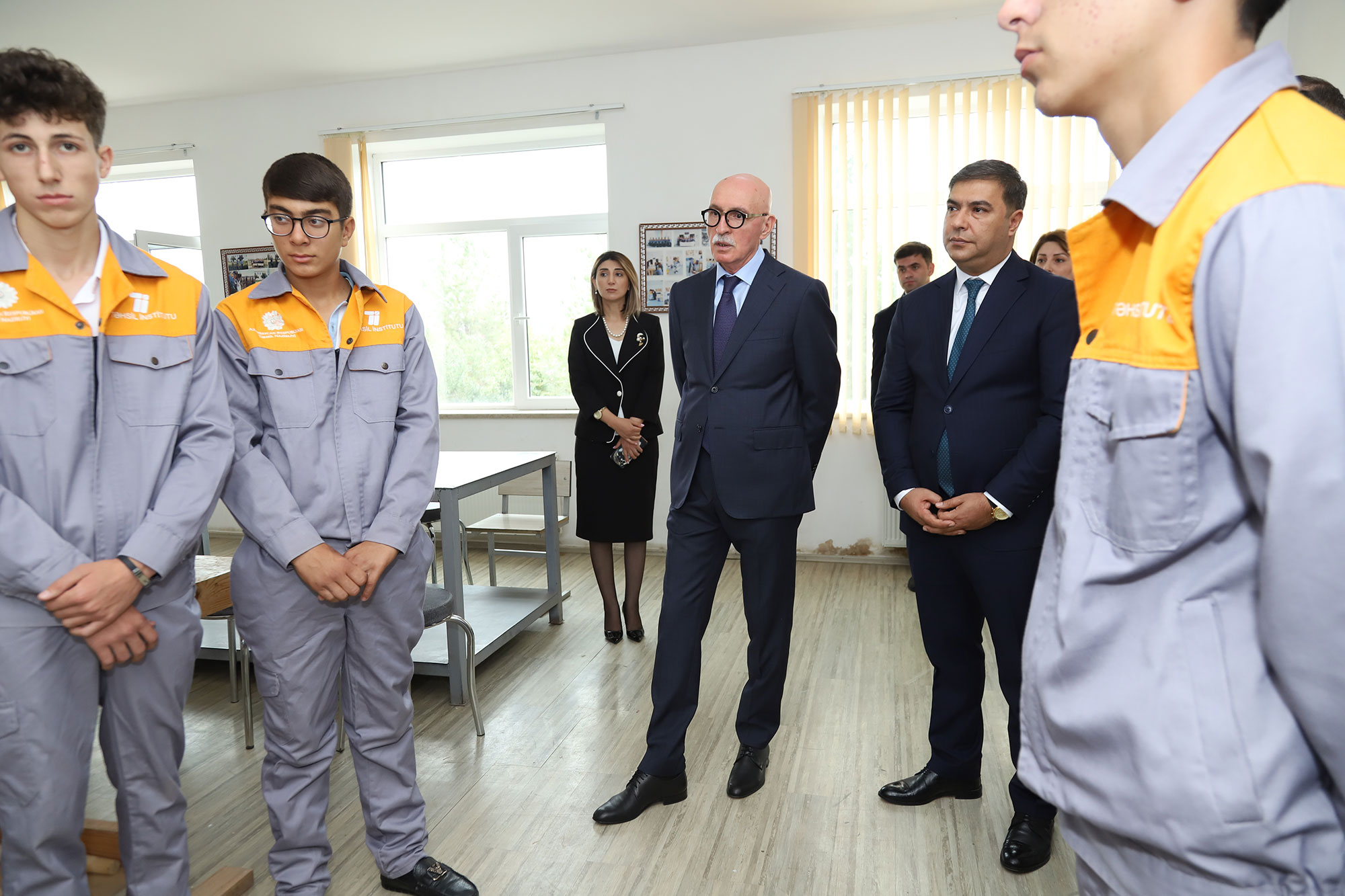 Nazir müavini Firudin Qurbanov Yevlaxda olub