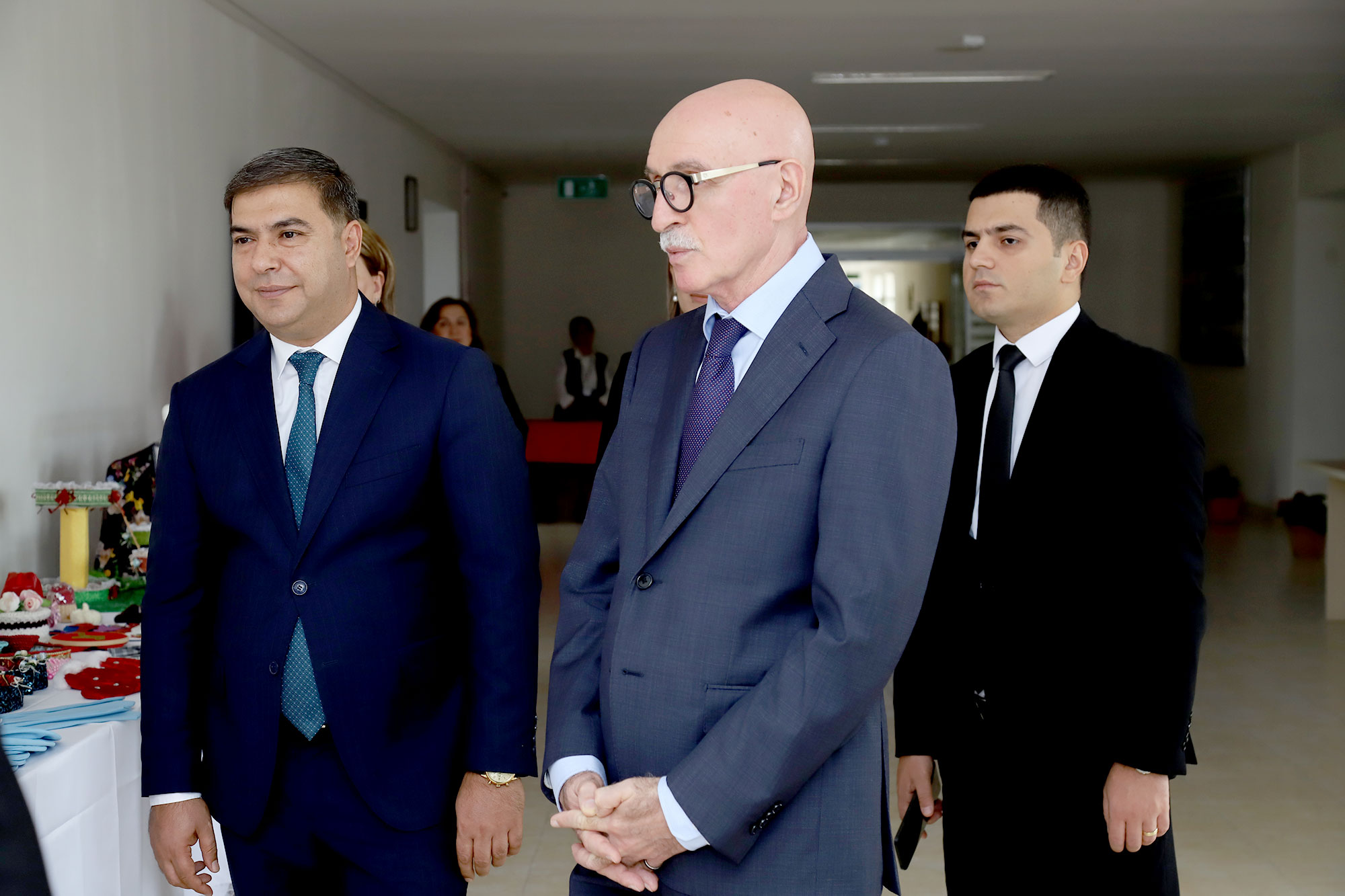 Nazir müavini Firudin Qurbanov Yevlaxda olub