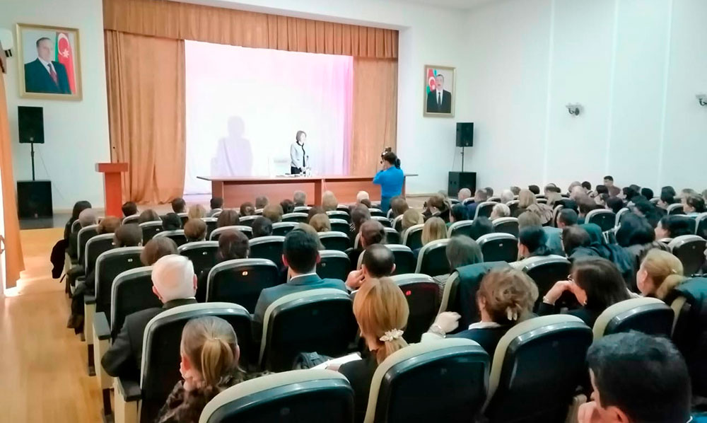 Mingəçevir şəhər, Tərtər, Bərdə və Yevlax rayon təhsil şöbələrinin hesabat tədbiri