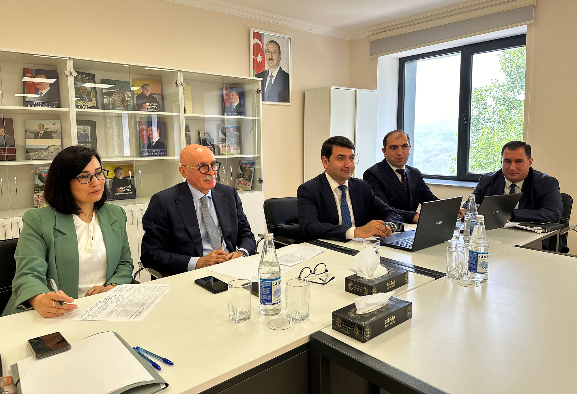 Nazir müavini Firudin Qurbanov Laçına səfər edib