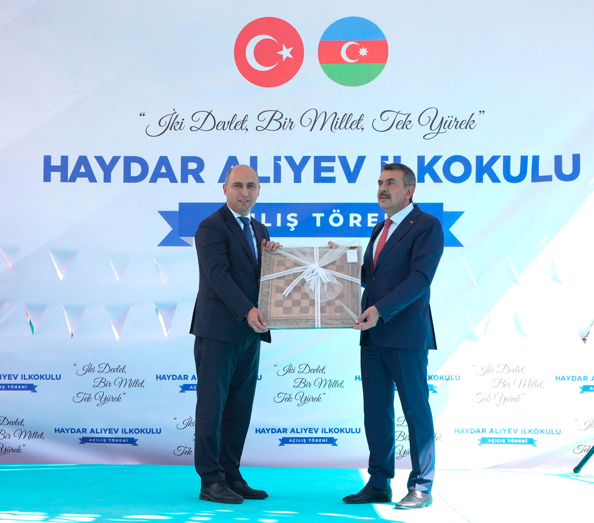 Kahramanmaraşda yeni inşa edilən Heydər Əliyev adına məktəbin açılışı olub
