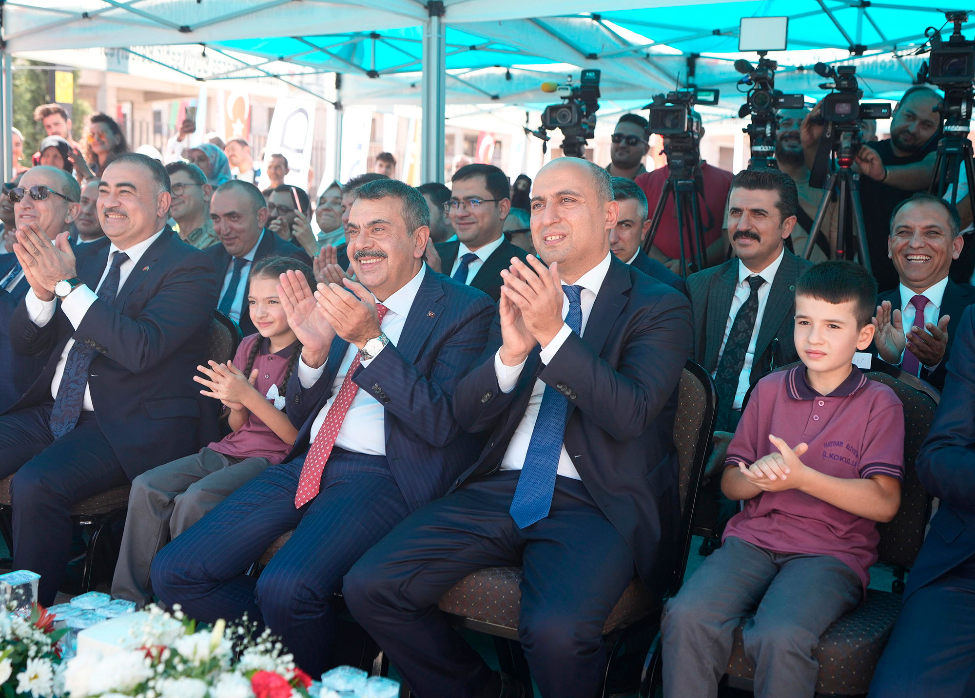 Kahramanmaraşda yeni inşa edilən Heydər Əliyev adına məktəbin açılışı olub