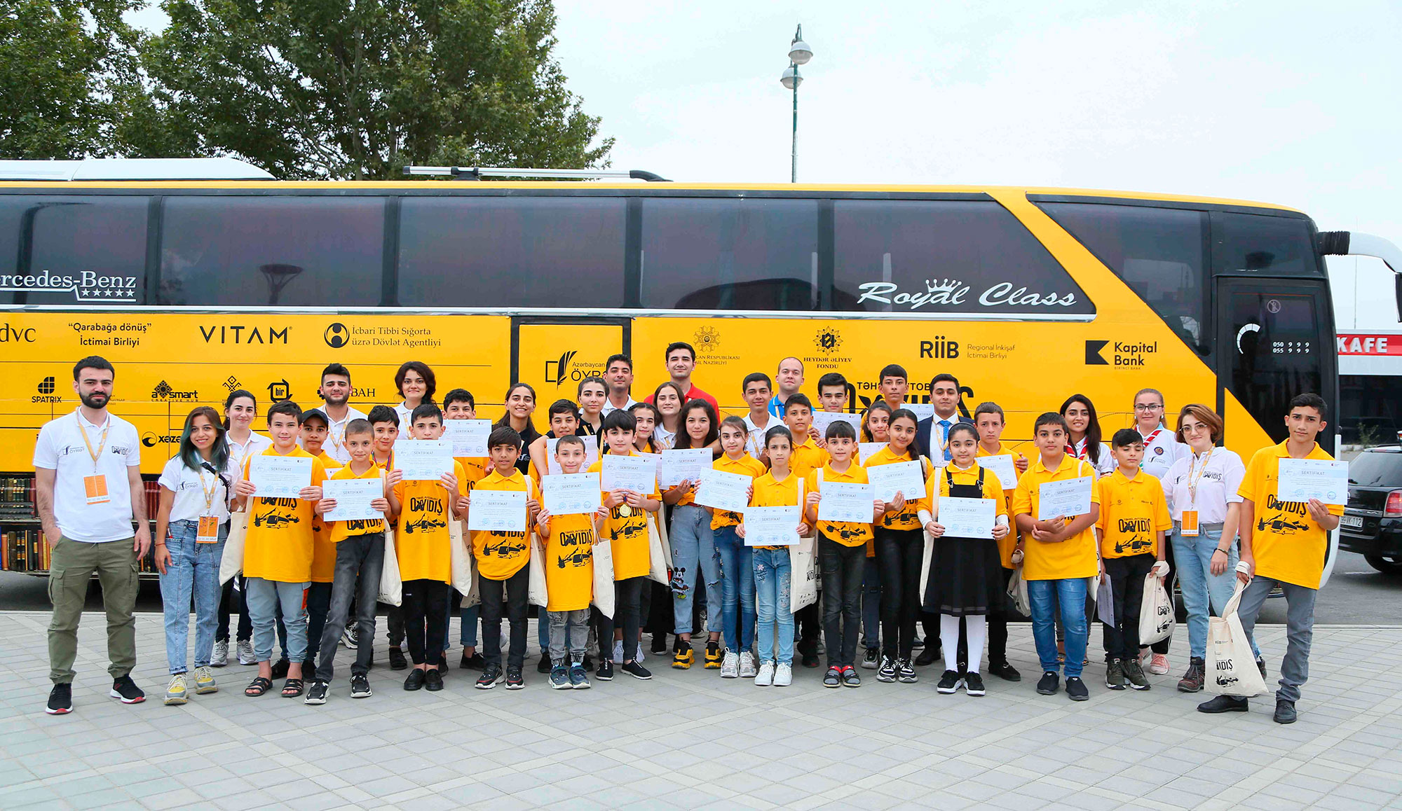 “Təhsil avtobusu – Qayıdış” layihəsi Ağcabədi, Bərdə və Gəncədə