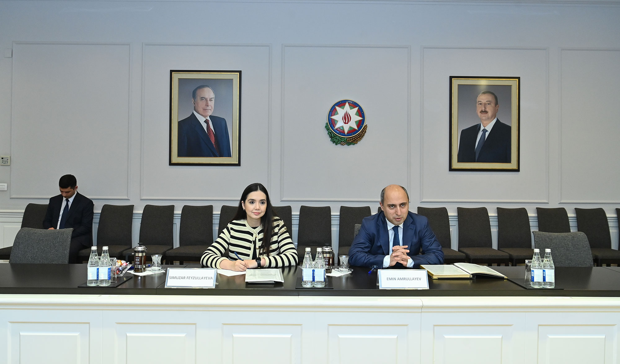Elm və təhsil naziri UNICEF-in Azərbaycandakı nümayəndəsi ilə görüşüb