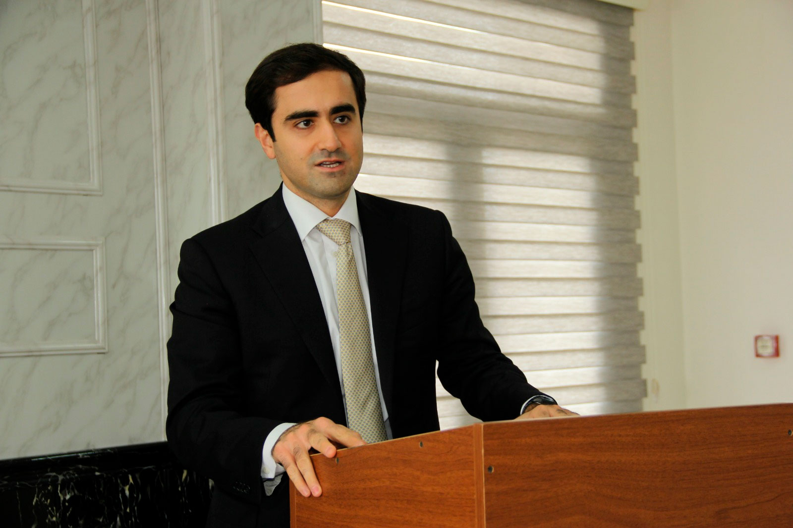 Nazir müavini Həsən Həsənli Şəkidə olub