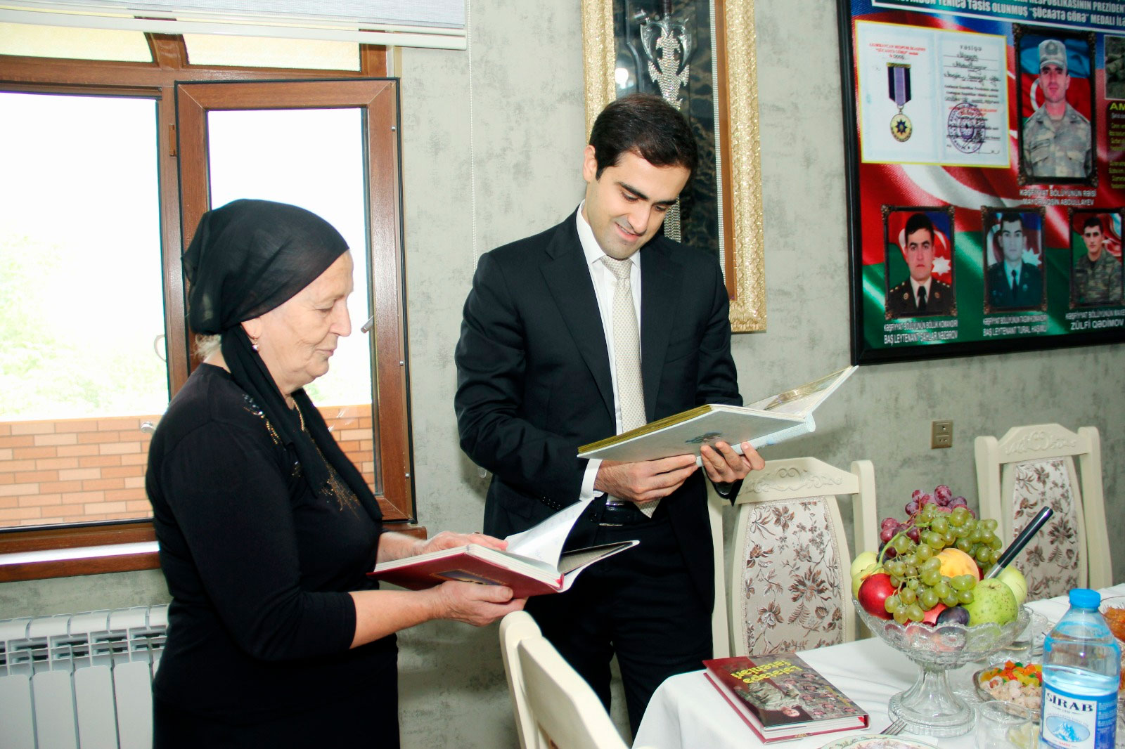 Nazir müavini Həsən Həsənli Şəkidə olub