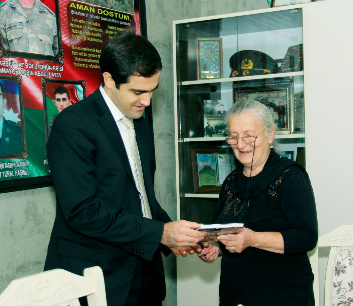 Nazir müavini Həsən Həsənli Şəkidə olub