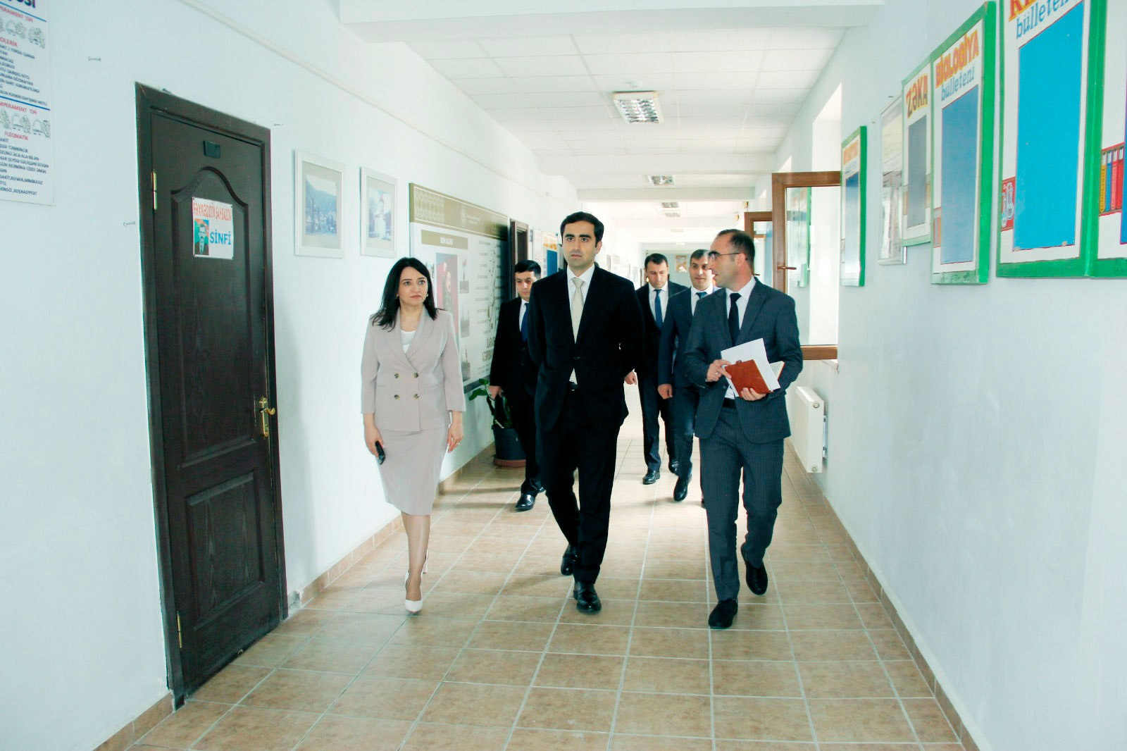 Nazir müavini Həsən Həsənli Şəkidə olub