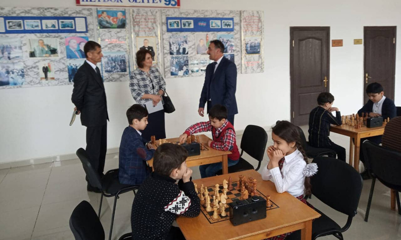 Təhsil nazirinin müavini Məhəbbət Vəliyeva cənub bölgəsində səfərdədir