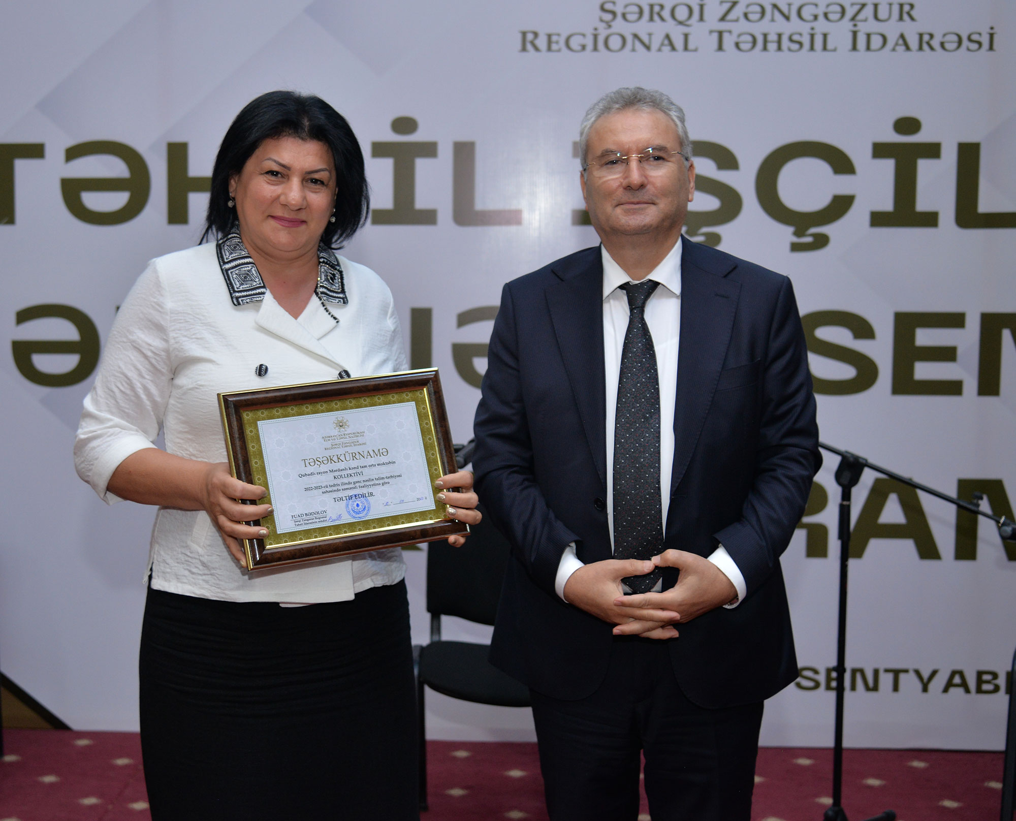 Şərqi Zəngəzur Regional Təhsil İdarəsi üzrə təhsil işçilərinin sentyabr konfransı keçirilib