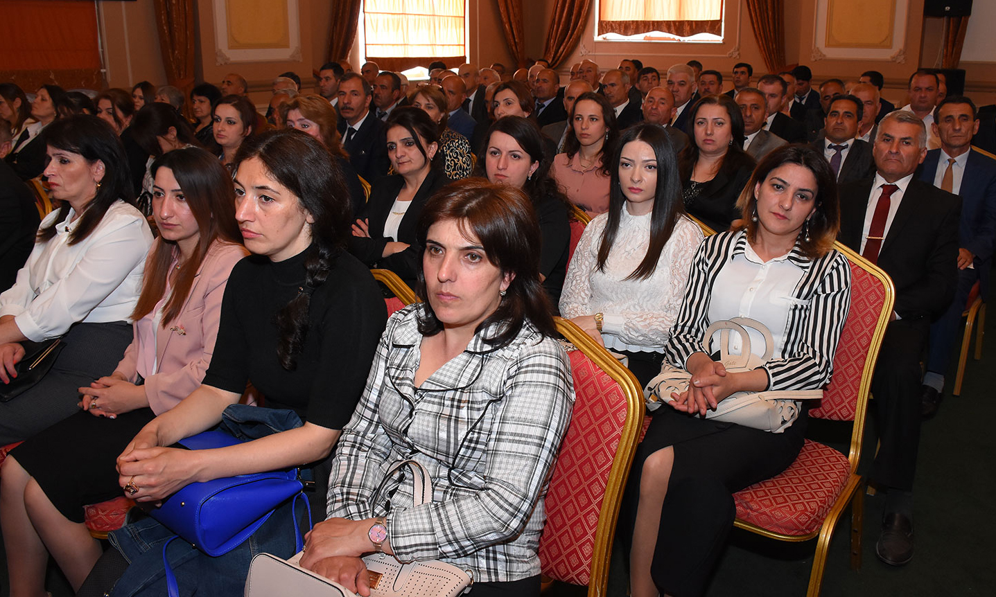 Qəbələ, Oğuz və İsmayıllı rayonlarının təhsil işçiləri ilə görüş