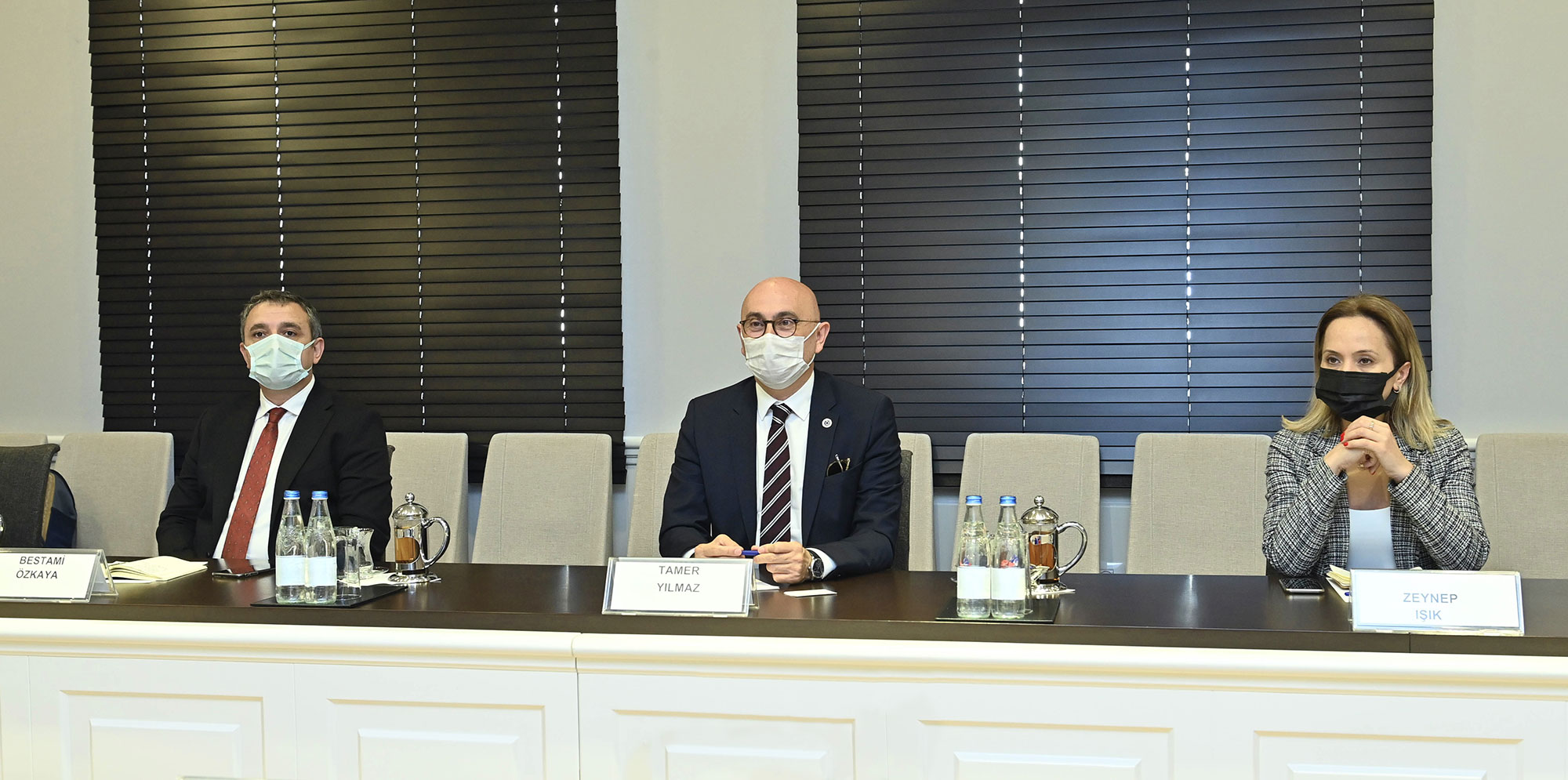 Təhsil nazirinin müavini Yıldız Teknik Universitetinin nümayəndə heyəti ilə görüşüb
