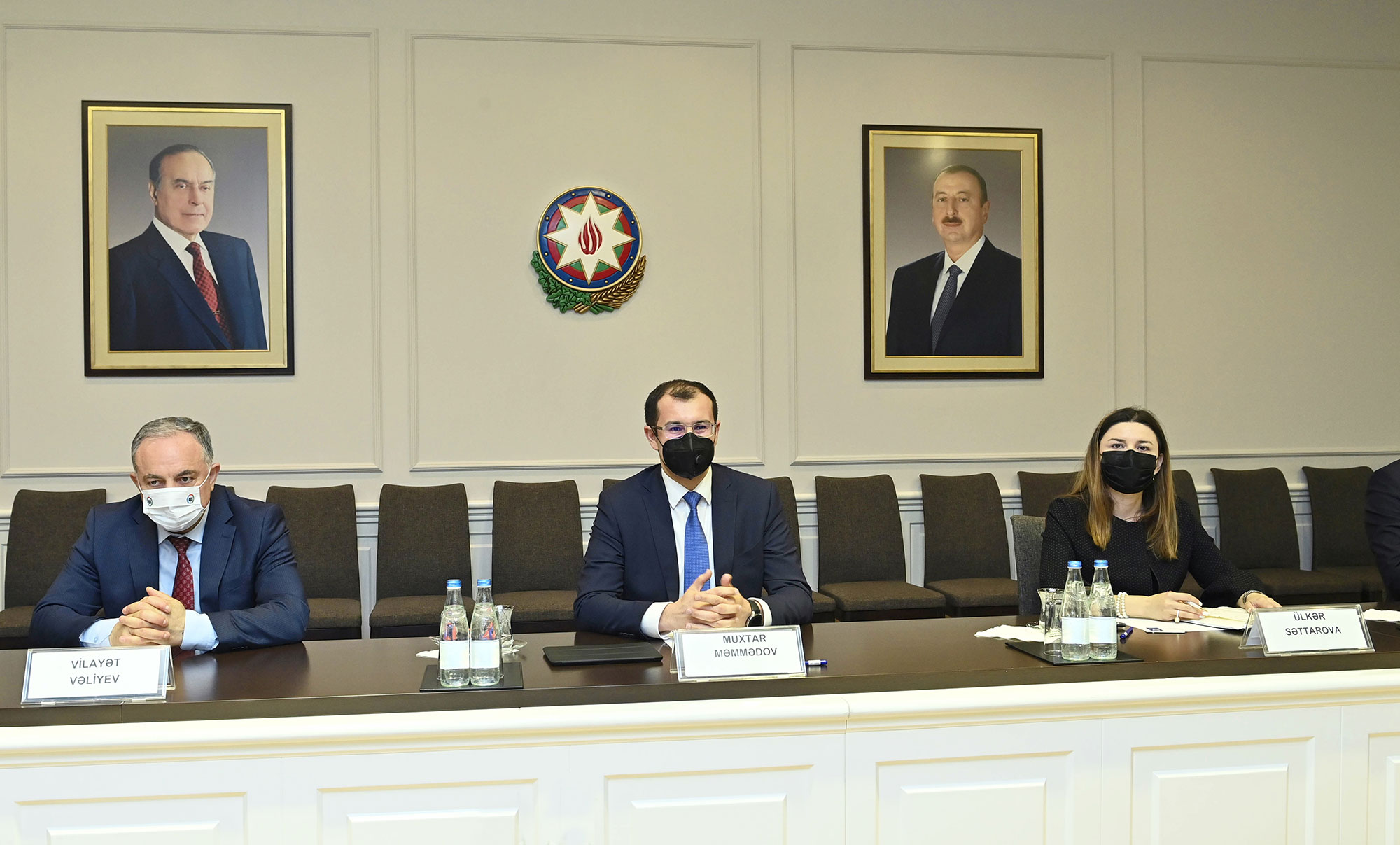 Təhsil nazirinin müavini Yıldız Teknik Universitetinin nümayəndə heyəti ilə görüşüb