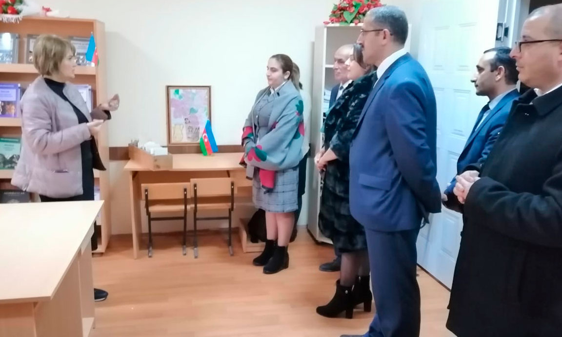 Nazir müavini Məhəbbət Vəliyeva Tərtər rayonunda