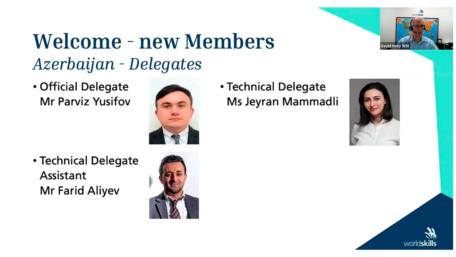 Azərbaycanın “World Skills International” təşkilatına üzvlüyü təsdiq edilib
