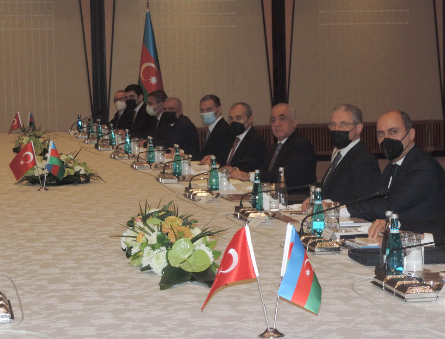 İqtisadi Əməkdaşlıq üzrə Azərbaycan-Türkiyə Hökumətlərarası Komissiyanın iclası keçirilib