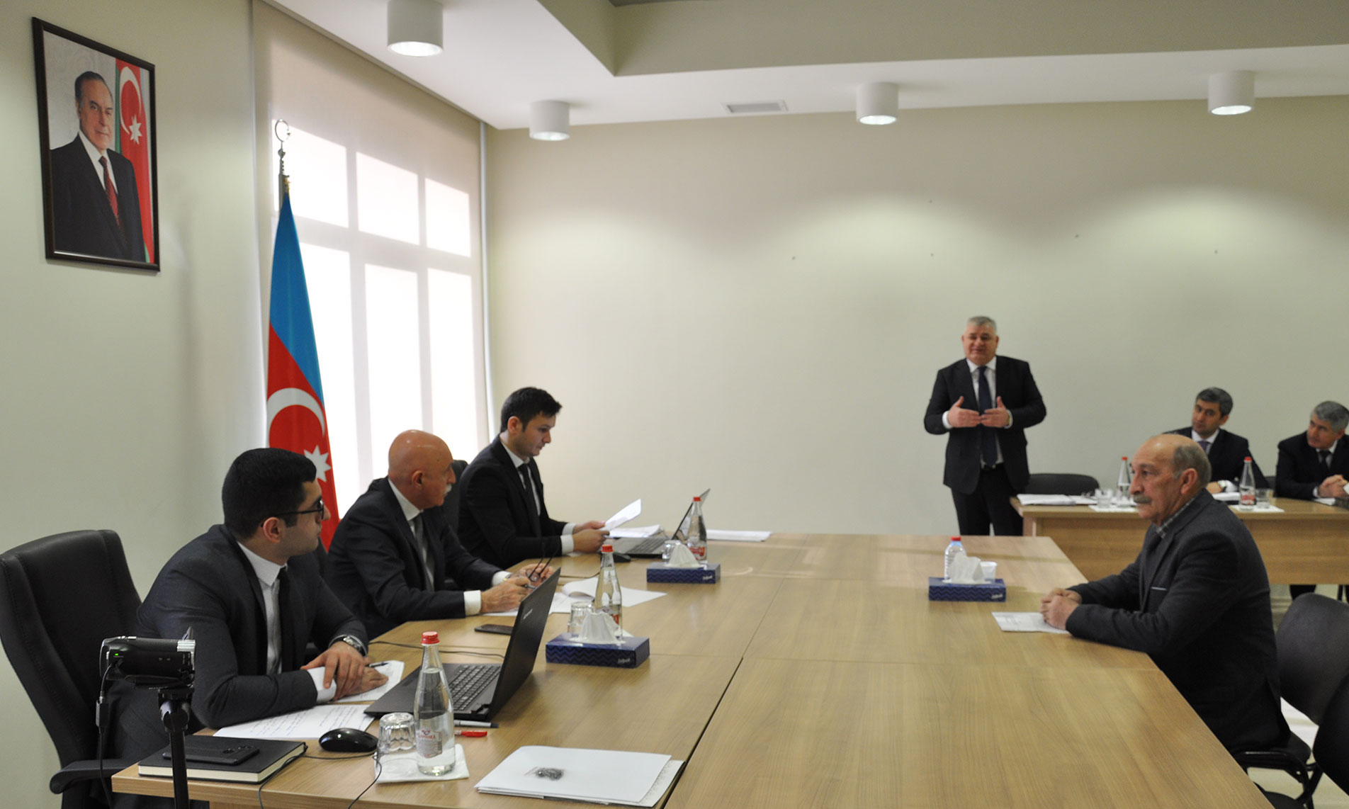 Nazir müavini Firudin Qurbanov Biləsuvarda vətəndaşları qəbul edib