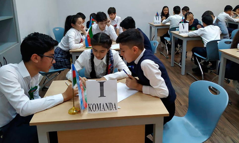 “Gənc riyaziyyatçıların intellekt müsaqibəsi” keçirilib