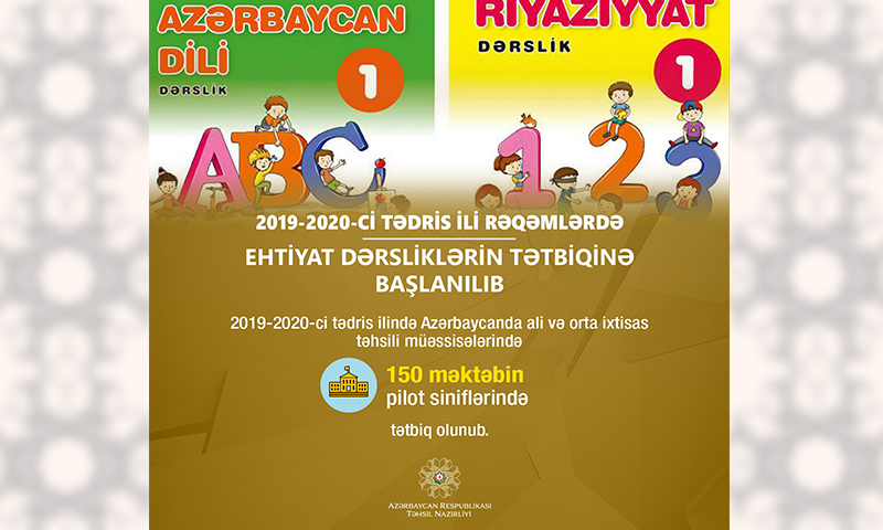 2019-2020-ci tədris ili - Dərsliklər