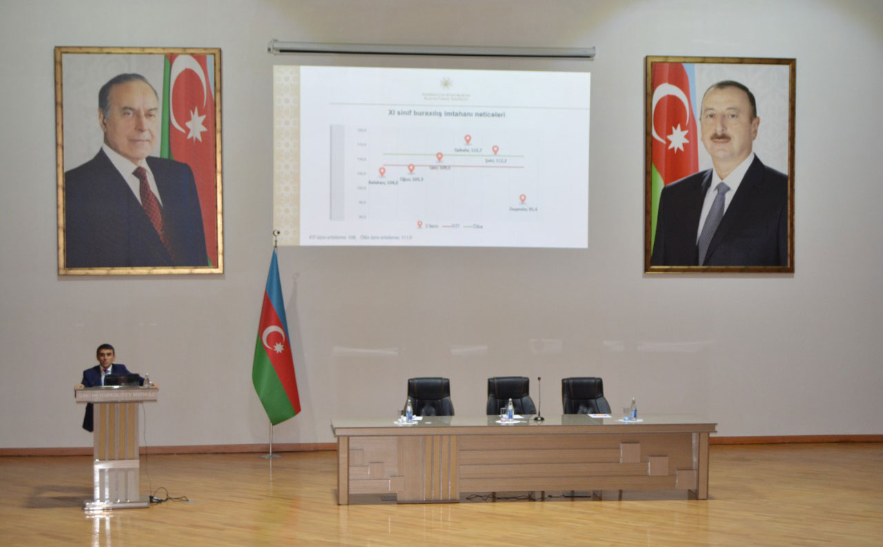 Abşeron-Xızı, Şirvan-Salyan və Şəki-Zaqatala regional təhsil idarələri üzrə sentyabr konfransları keçirilib