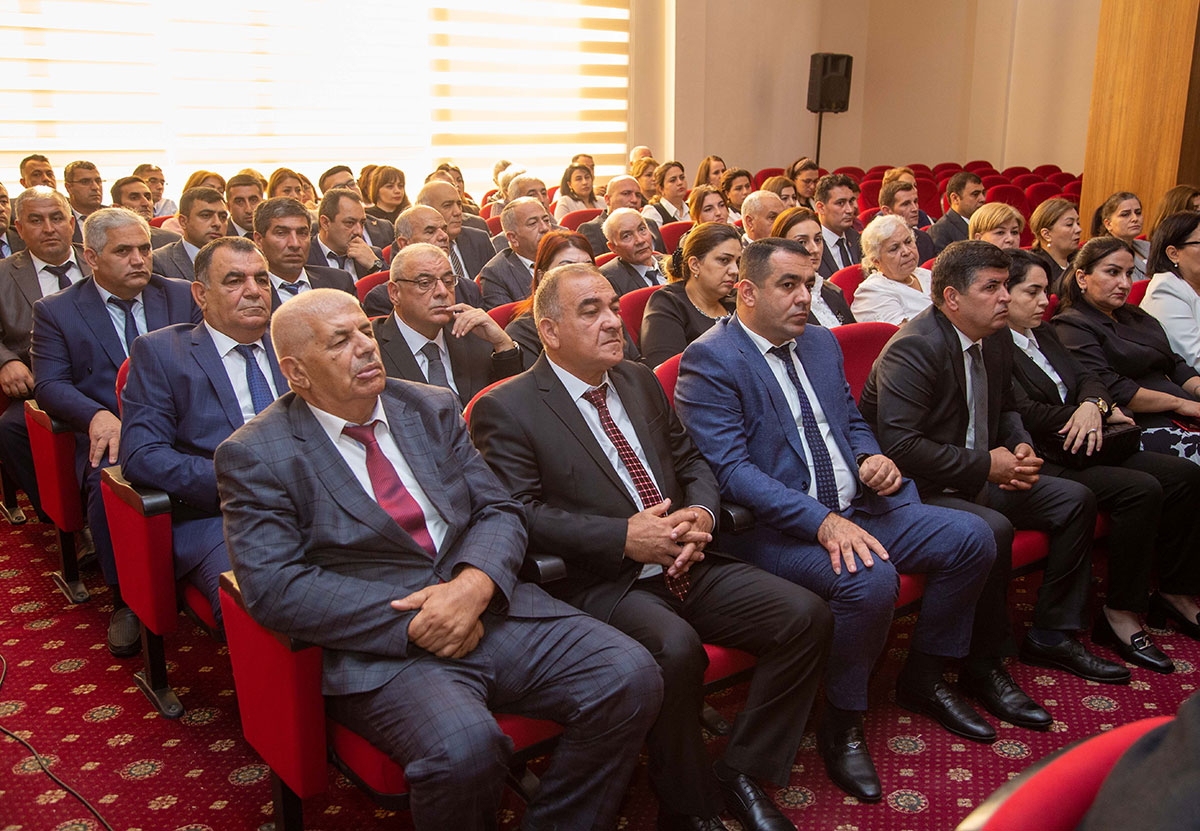 Abşeron-Xızı, Şirvan-Salyan və Şəki-Zaqatala regional təhsil idarələri üzrə sentyabr konfransları keçirilib
