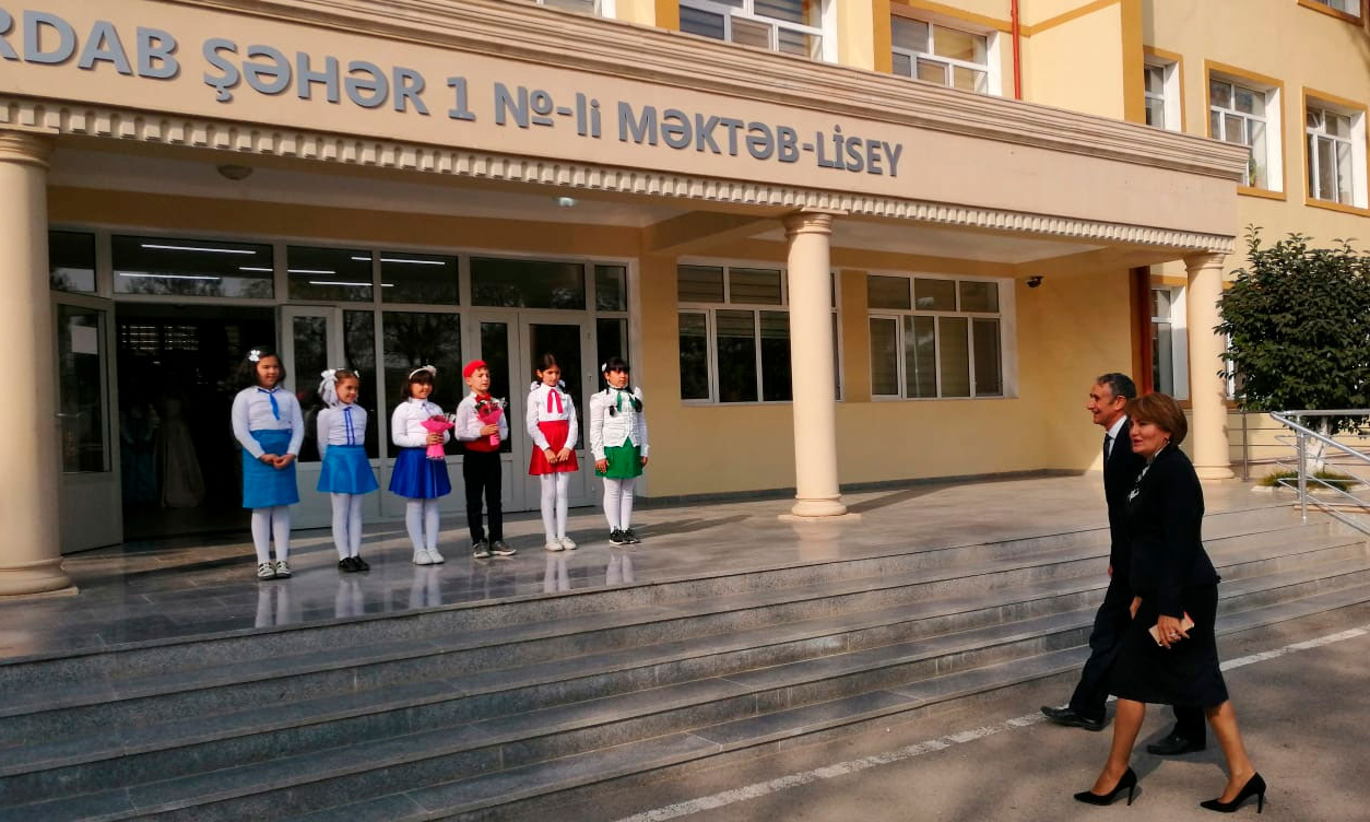 Nazir müavini Məhəbbət Vəliyeva Zərdab rayonunda