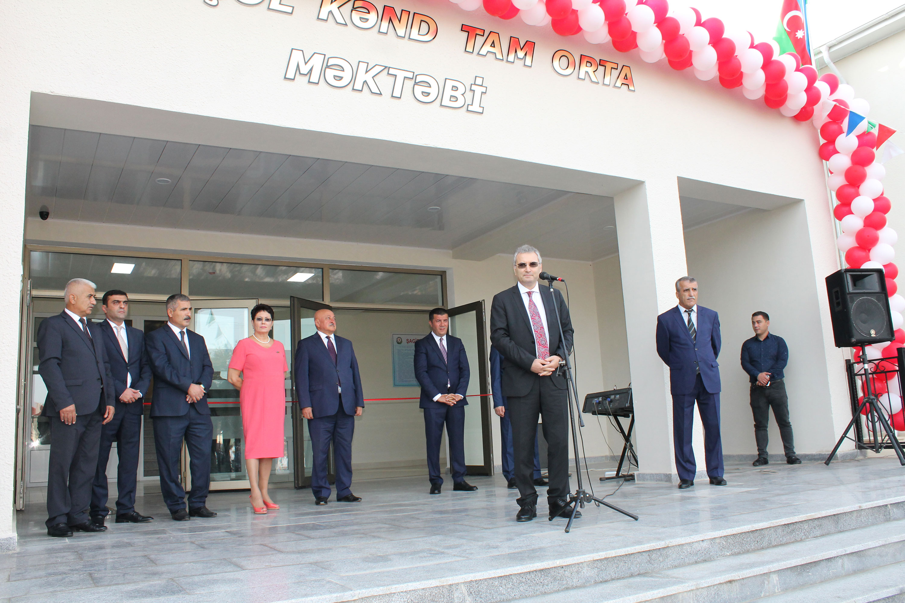 Masallıda məktəb binalarının açılışı