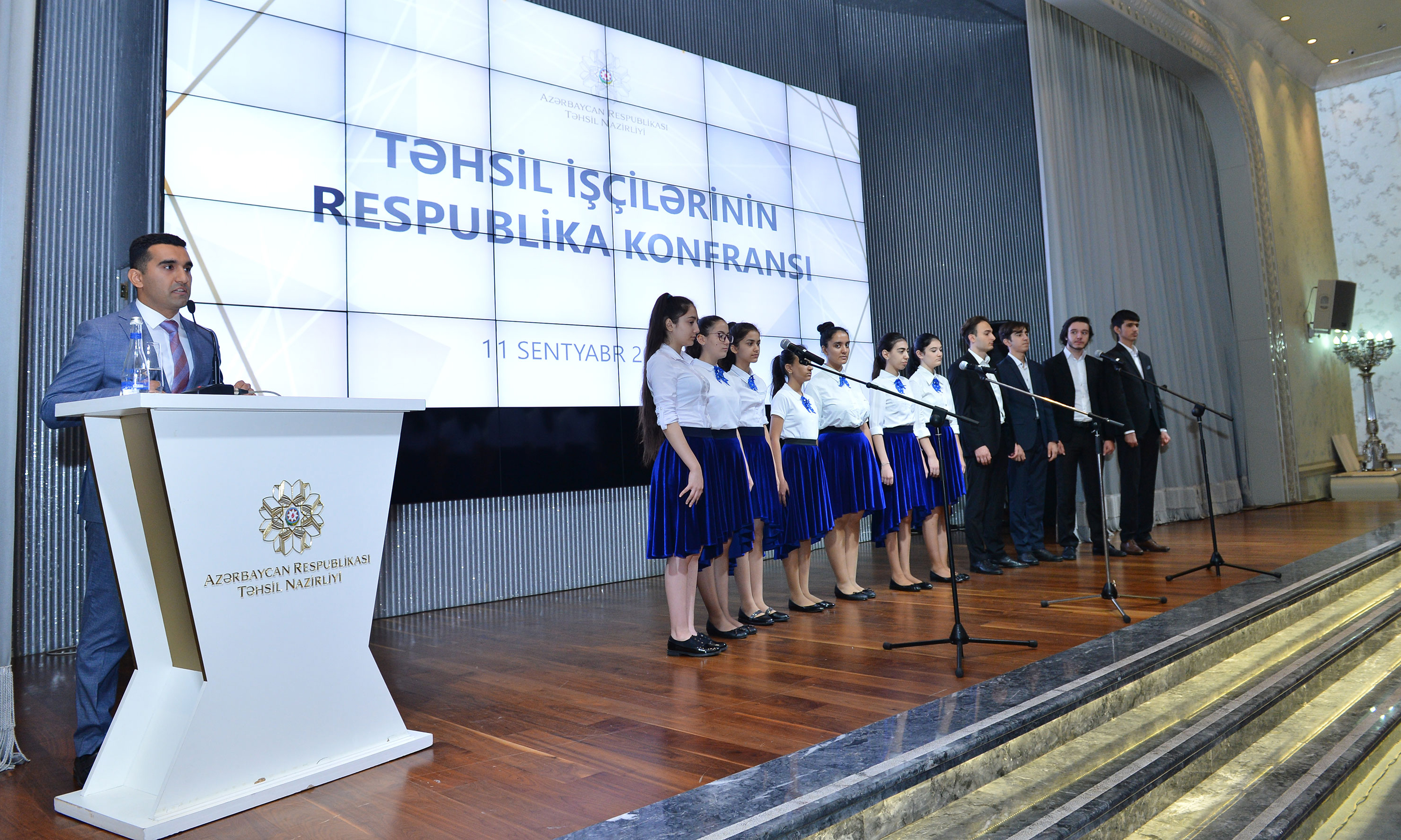 Təhsil işçilərinin respublika konfransı işə başlayır