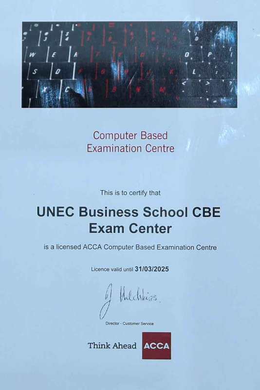 UNEC-də ACCA-nın Kompüter Əsaslı İmtahan Mərkəzi yaradılıb