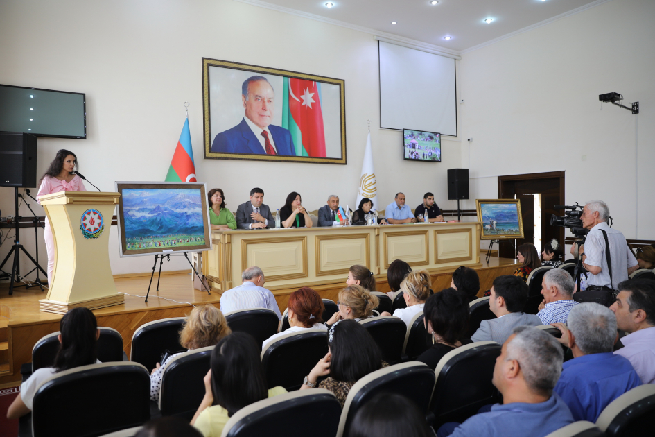 Gəncə Dövlət Universitetində tədbir: Qərbi Azərbaycana qayıdış