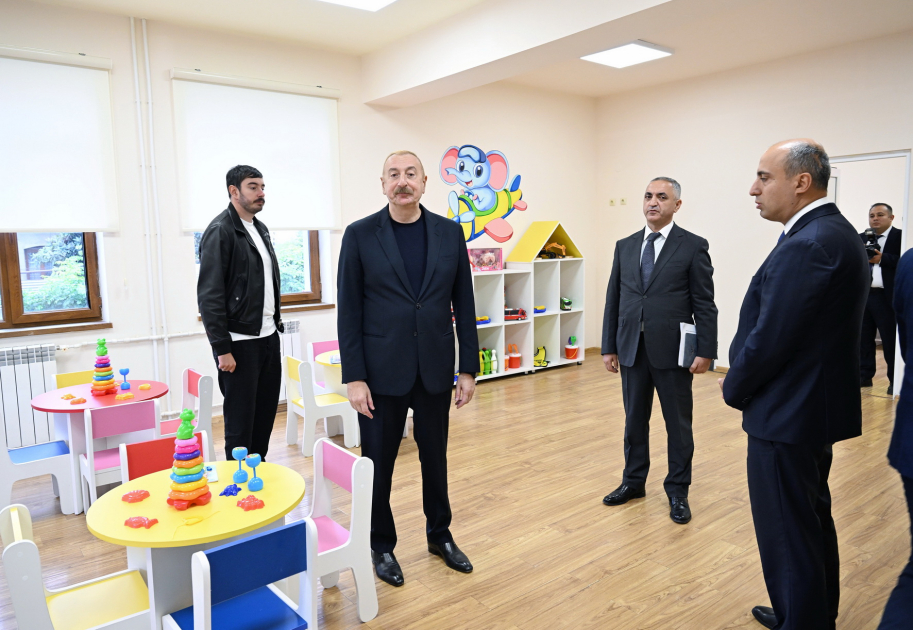 Xankəndi şəhərində 1 nömrəli körpələr evi-uşaq bağçasının təmirdən sonra açılışı olub - YENİLƏNİB