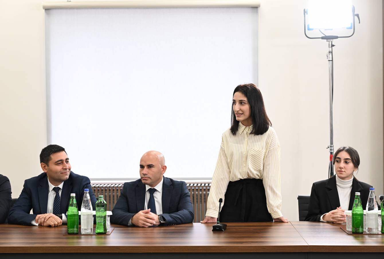 Prezident İlham Əliyev Qarabağ Universitetinin təmirdən sonra açılışında iştirak edib
