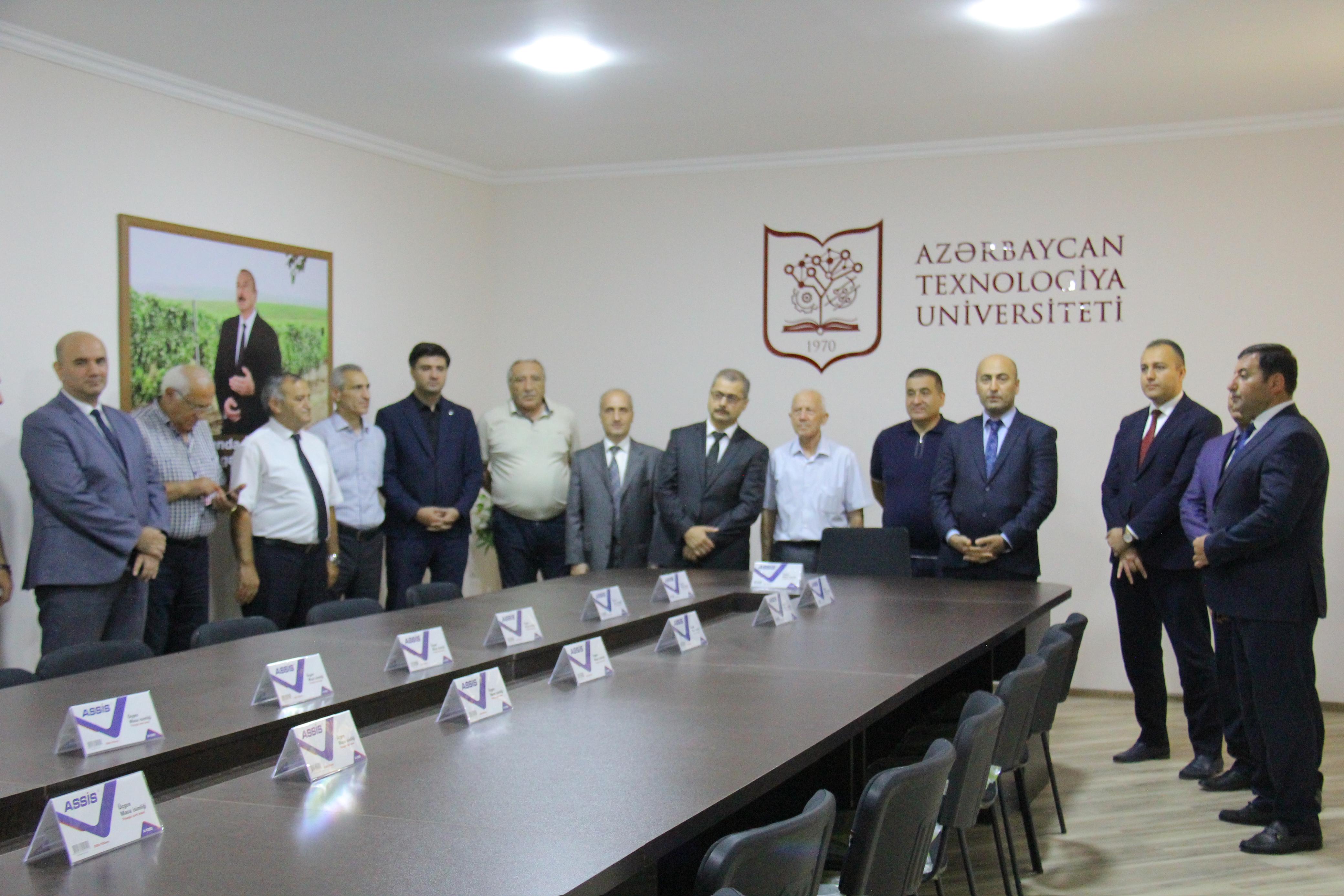 ATU-da Şərabçılıq Mərkəzinin açılışı olub