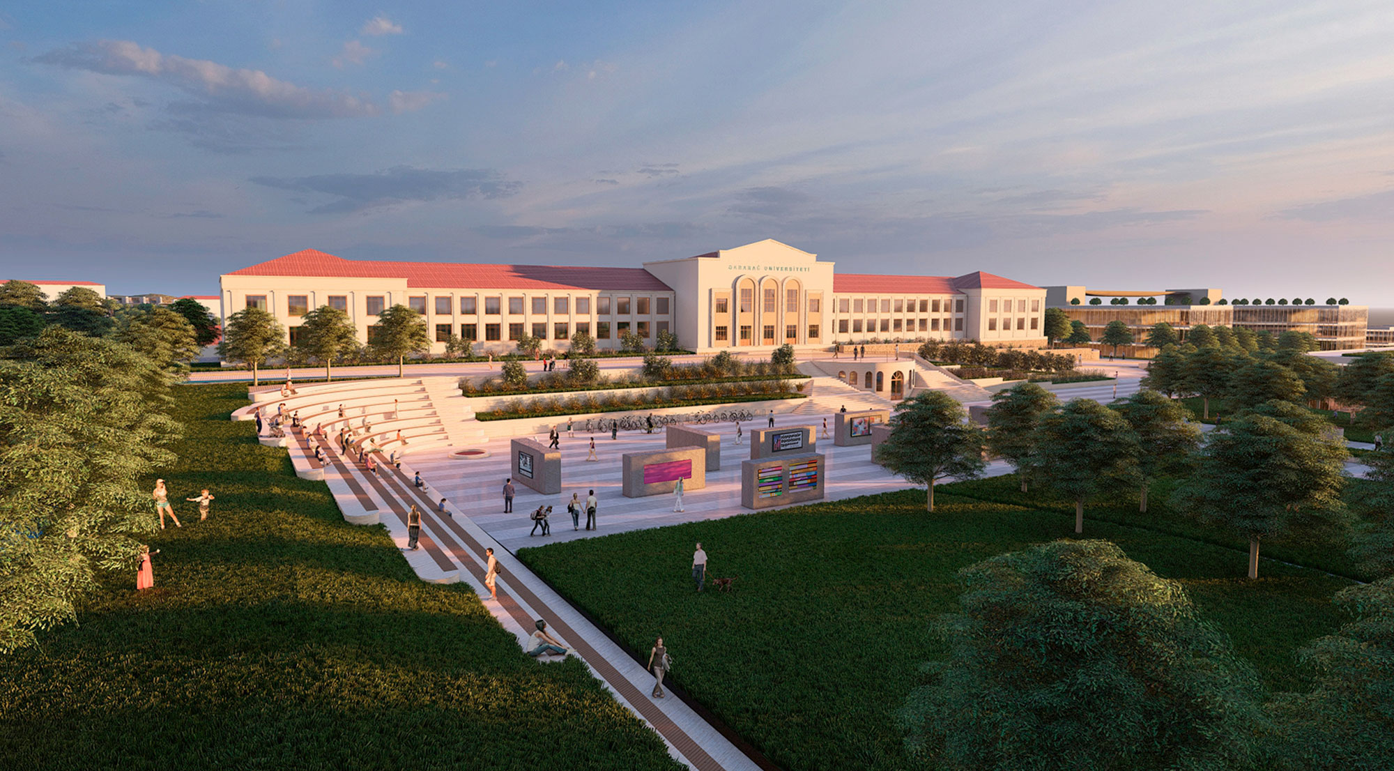 Qarabağ Universitetinin yeni görünüşü - FOTOLAR