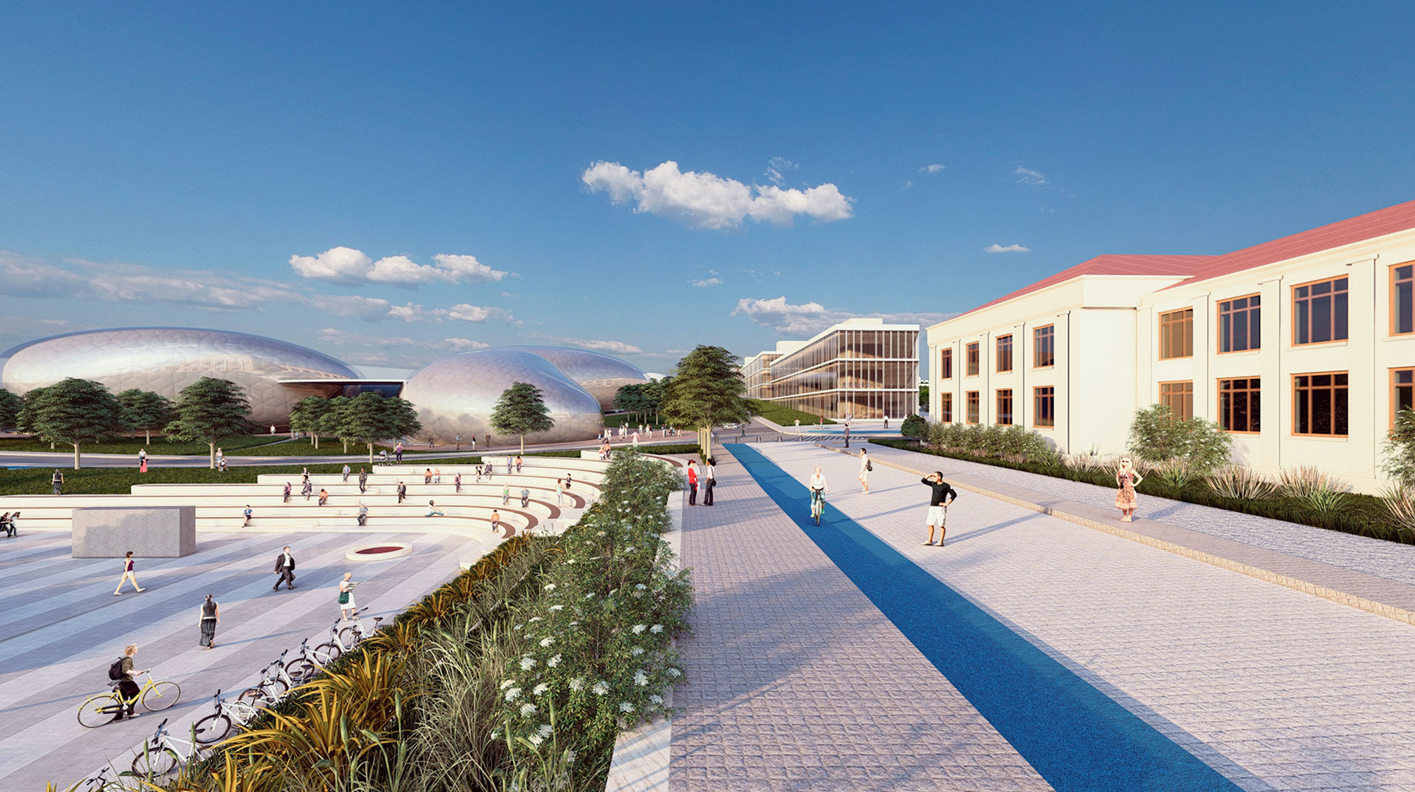 Qarabağ Universitetinin yeni görünüşü - FOTOLAR
