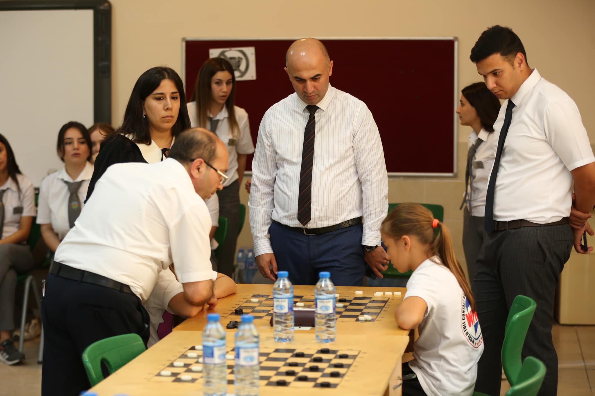 Məktəblər arasında təşkil olunmuş dama yarışının mükafatlandırma mərasimi keçirilib
