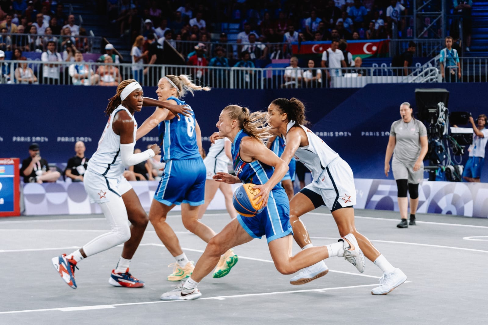 Basketbol millimiz son olimpiya çempionu olan ABŞ-ni məğlub edib