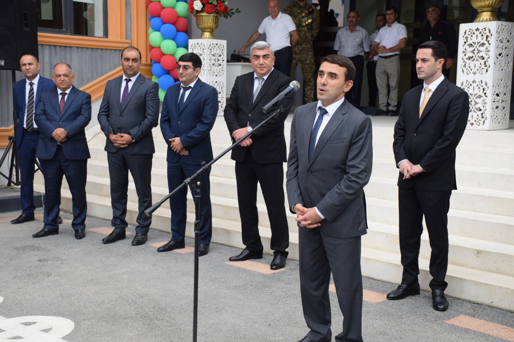 Vəlvələ kənd tam orta məktəbinin yeni binasının açılış mərasimi keçirilib