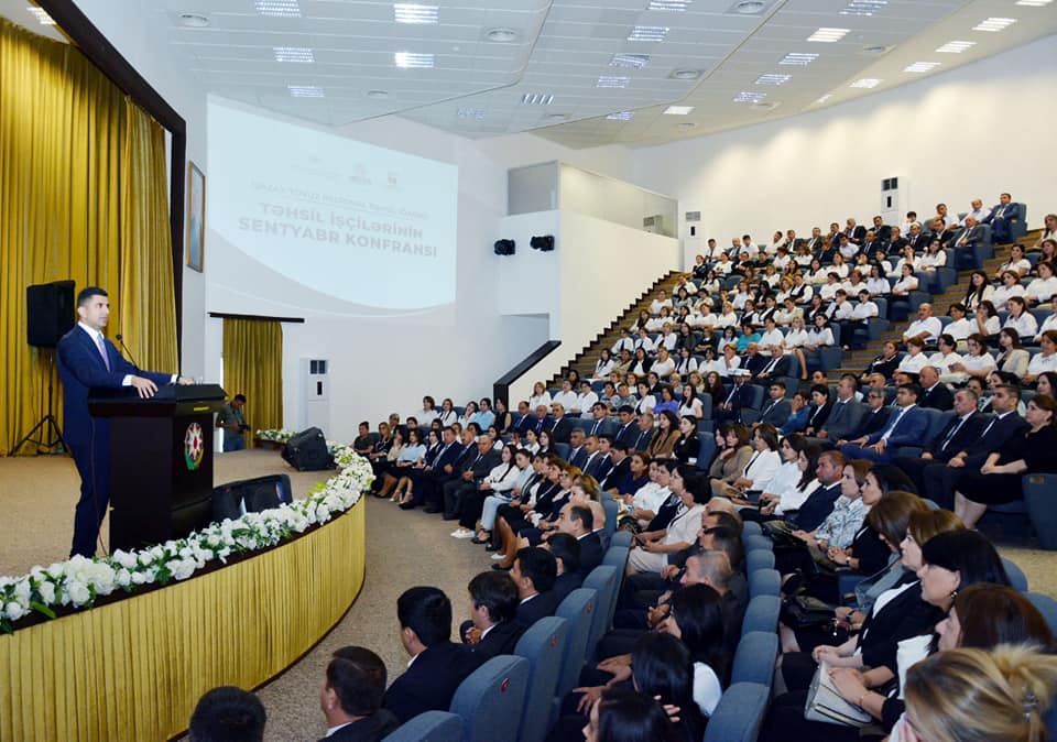 Qazax-Tovuz Regional Təhsil İdarəsi üzrə təhsil işçilərinin sentyabr konfransı keçirilib