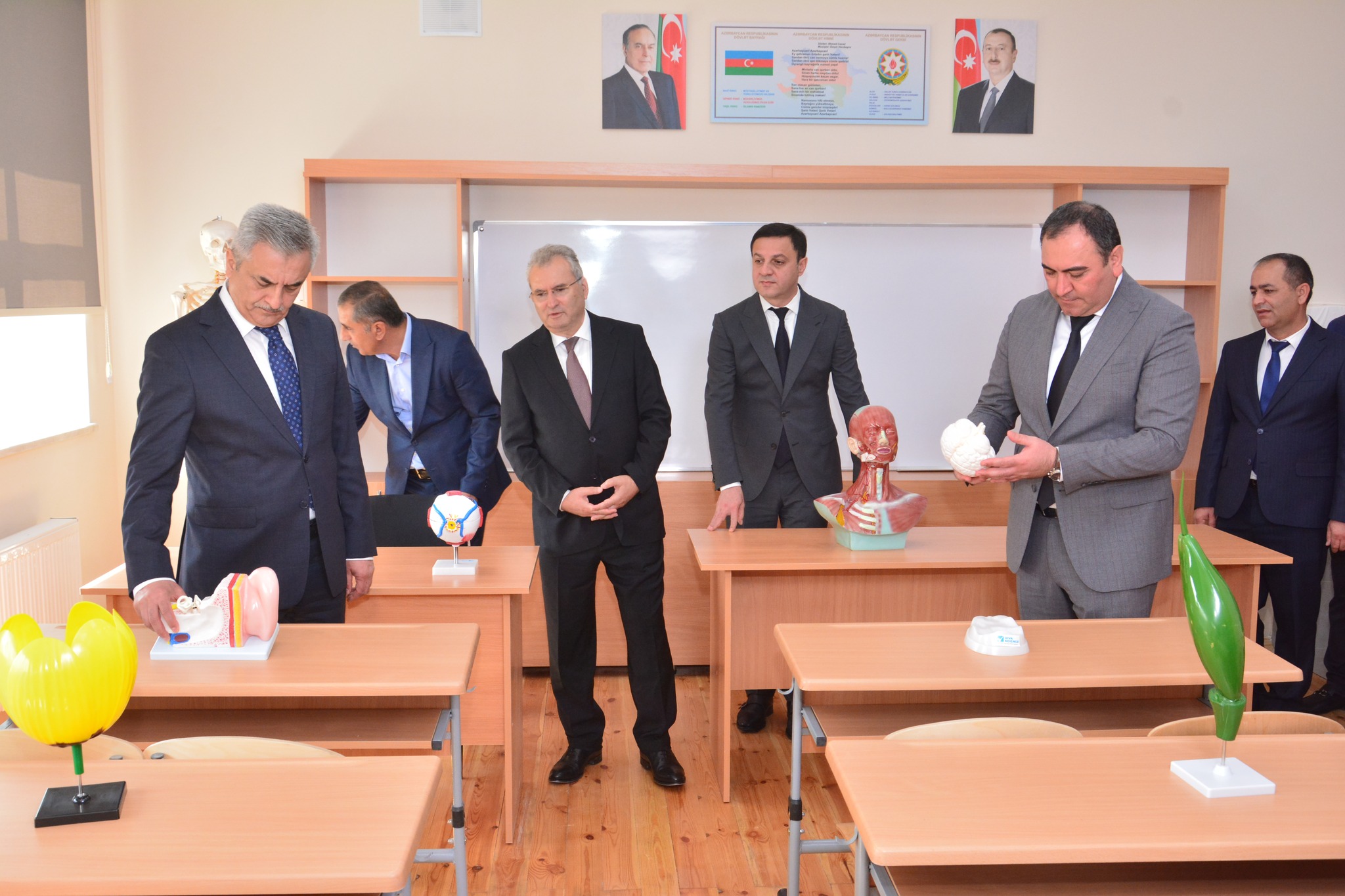 Yalavac kənd tam orta məktəbin binasının əsaslı təmirdən sonra açılış mərasimi keçirilib