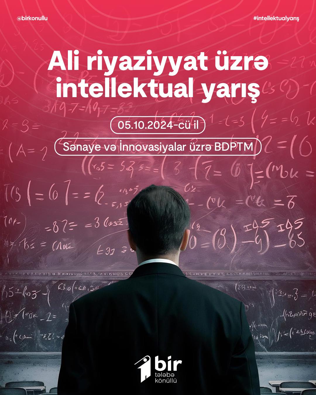 “Bir Könüllü”nün ali riyaziyyat üzrə intellektual yarışı keçirilir