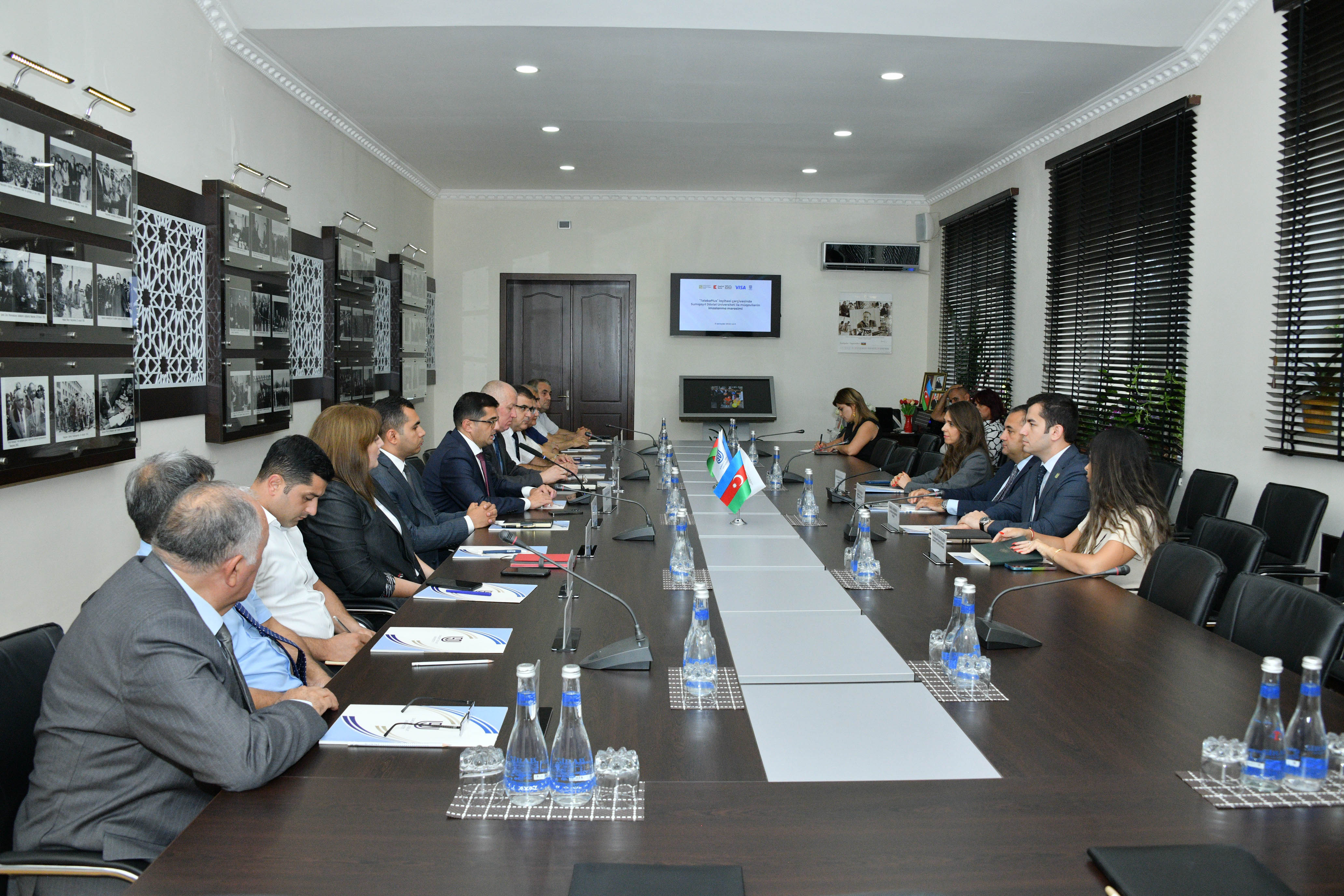 SDU ilə TİF arasında “TələbəPlus” kartı ilə bağlı müqavilə imzalanıb