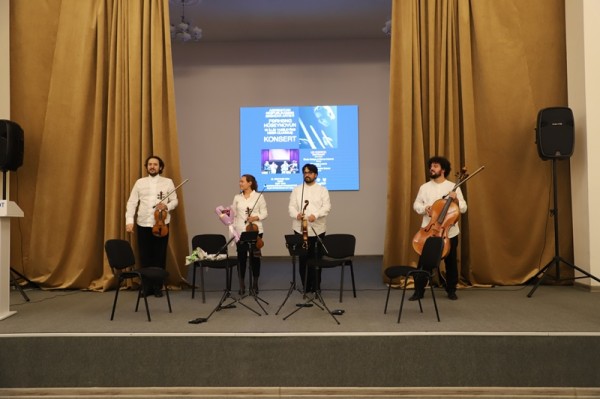 LDU-da məşhur alman musiqiçiləri konsert proqramı ilə çıxış ediblər