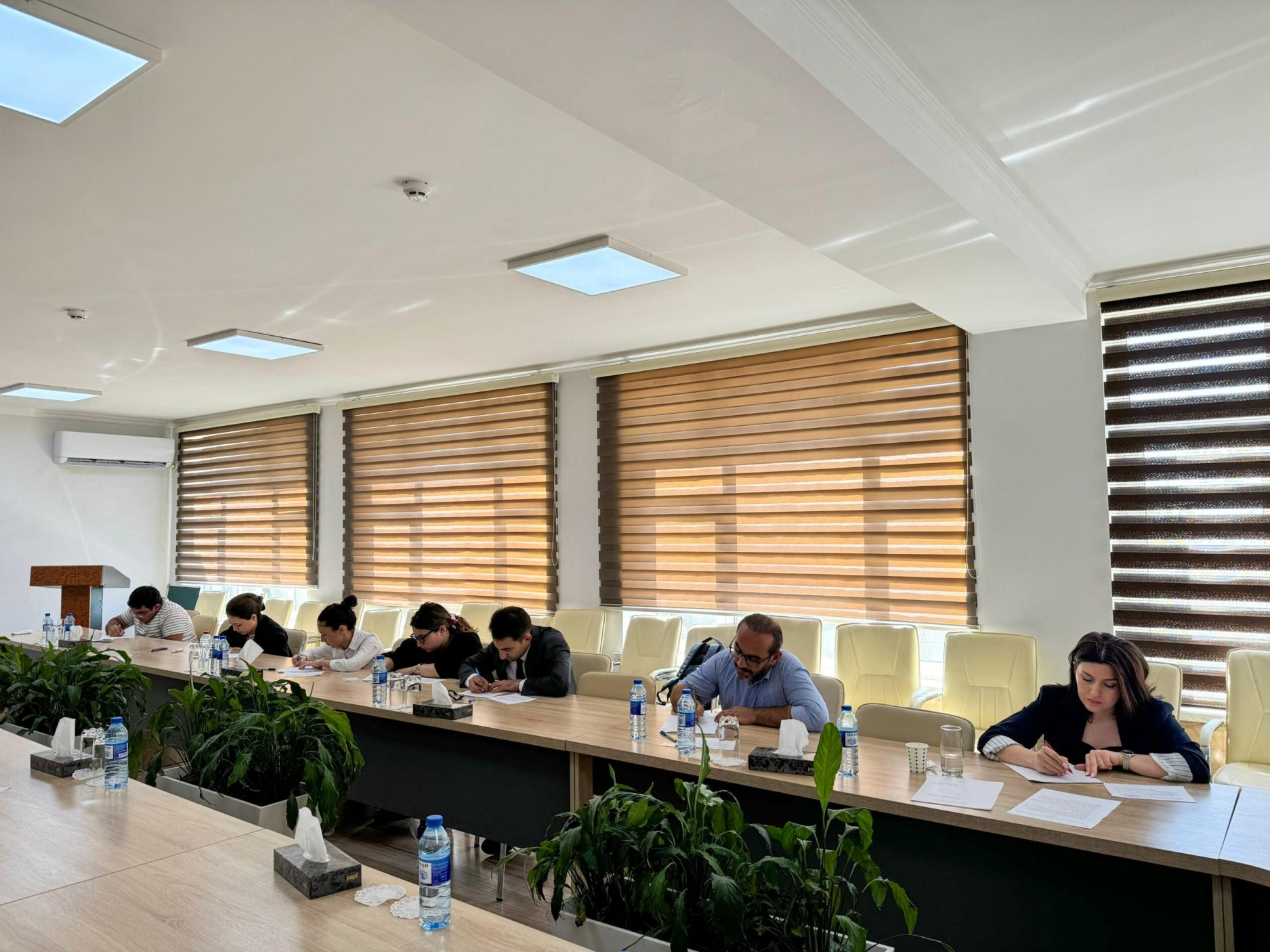 ARTİ-də doktorantura səviyyəsində ixtisas fənnindən qəbul imtahanları və elmlər doktoru proqramı üzrə dissertanturaya müsahibə keçirilib