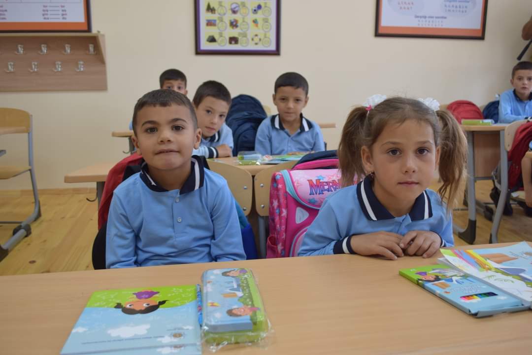 Heydər Əliyev Fondu tərəfindən Şamaxı rayonunda tikilən daha bir məktəb binası istifadəyə verilib