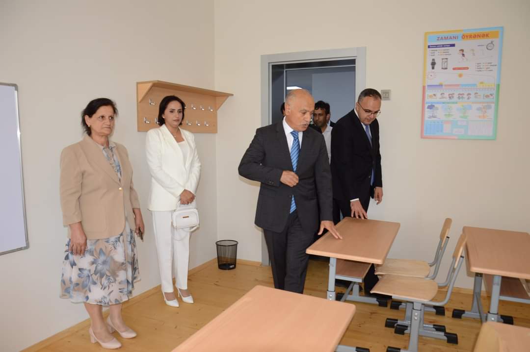 Masallıda yeni məktəb binasının açılışı olub